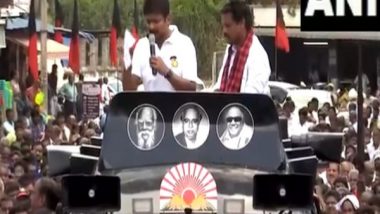 India News | Tamil Nadu: DMK Leader Udhayanidhi Stalin Campaigns in Pattukotai