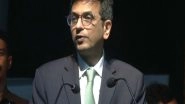 India News | Independent Bar is Moral Bulwark to Protect Rule of Law: Chief Justice of India Chandrachud