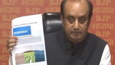 India News | Picture in Congress Manifesto is Rahul Gandhi's Favourite Destination, Thailand: Sudhanshu Trivedi