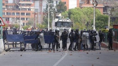 World News | Clash Erupts Between Protestors and Police in Kathmandu, 6 Injured and 4 Arrested