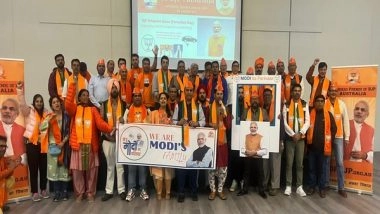 World News | Overseas Friends of BJP Australia Commemorates Party's 44th Foundation Day