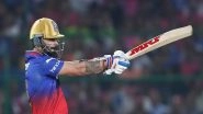 Sports News | IPL 2024: Virat Kohli's Belligerent Century Propels RCB to 183/3 Against RR