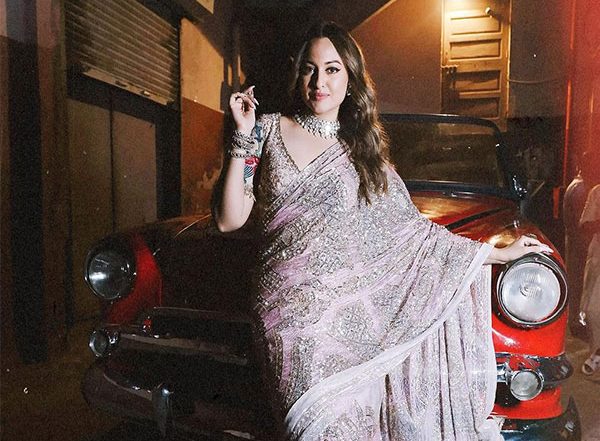 Heeramandi: Sonakshi Sinha Dazzles in Sparkling Saree at Sanjay Leela Bhansali’s Series Event (View Pics)