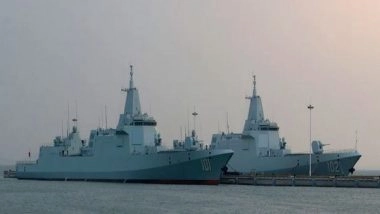 World News | Taiwan Says It Tracked Six Chinese Naval Vessels Around Country