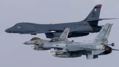 World News | Israel Launches Airstrikes on Eastern Lebanon After Hezbollah Downs Drone