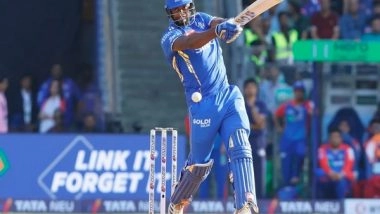 Sports News | IPL 2024: David, Shepherd's Carnage at Wankhede Powers MI to 234/5 Against DC