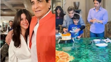 Entertainment News | Ektaa Kapoor, Tusshar Extend Birthday Wishes for Dad Jeetendra