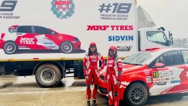 Sports News | Bengaluru Rallyist Pragathi Gowda Signs Driver Development Deal with Sidvin