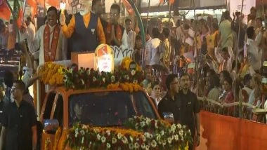 India News | PM Modi Kickstarts BJP's Lok Sabha Campaign in Madhya Pradesh with Jabalpur Roadshow
