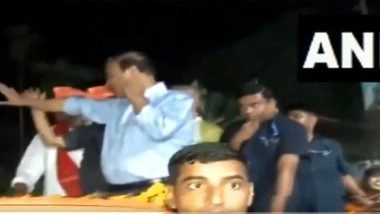 India News | Assam: Thousands of Supporters Gather for Chief Minister Himanta Biswa Sarma's Road Show in Dibrugarh