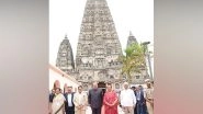 India News | Vice President Jagdeep Dhankhar Offers Prayers at Mahabodhi Temple