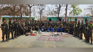 India News | Chhattisgarh: Naxal Camp Busted in Sukma, Huge Amount of Explosives Recovered