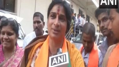 India News | BJP Candidate Madhavi Latha Granted 'Y+' CRPF Security Cover in Telangana