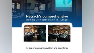 Business News | Upon Successful Completion of the Advanced Course and Passing an Assessment, Participants Received Certificates from Netrack