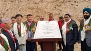 World News | Nepal: Indian Official Lays Foundation Stone for School Built Under Indian Assistance in Sankhuwasabha
