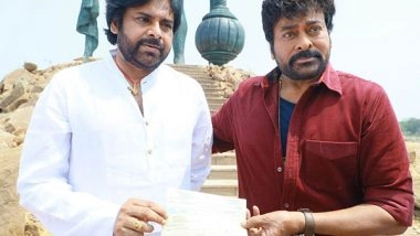 India News | Lok Sabha Polls: Chiranjeevi Donates Rs 5 Crore to Jana Sena Party