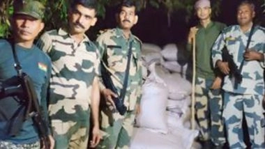 India News | BSF Meghalaya, Local Police Seize 30,000 Kg Sugar at International Border
