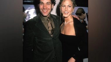 Entertainment News | Jennifer Aniston Sends Birthday Wishes to 'Ghostbusters: Afterlife' Star Paul Rudd