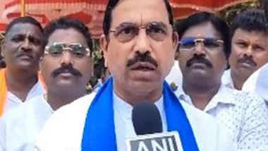 India News | Election to Be Fought on Nationalism, Development, Not Caste: Union Minister Pralhad Joshi