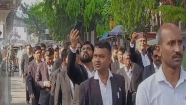 India News | Tripura: BJP Legal Cell Conducts Rally in Agartala to Garner Support for Party Candidates in Polls