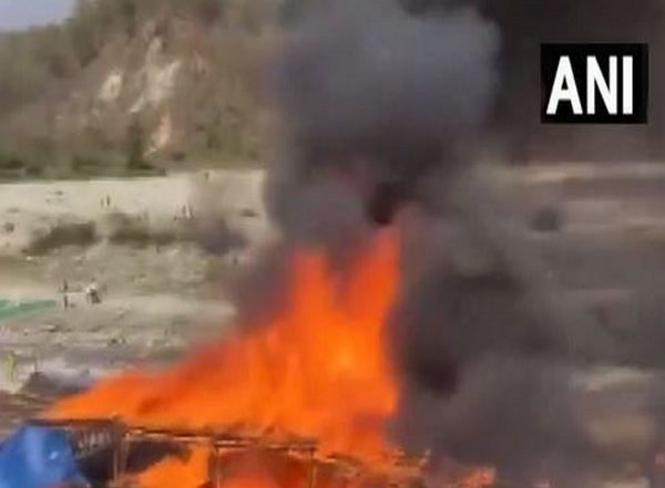 India News | Uttarakhand: CM Dhami Express Grief over Fire Incident in Shops of Garjiya Devi Temple Complex