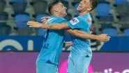 Sports News | ISL: Mumbai City FC Pip Odisha FC 2-1 to Edge Closer to League Shield