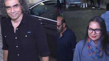 Entertainment News | From Imtiaz Ali to Shabana Azmi, Check out Celebs Who Attend 'Amar Singh Chamkila' Screening