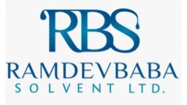 Business News | Ramdevbaba Solvent Limited IPO Opens on April 15, 2024