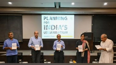 Business News | 'Planning for India's Urbanisation'; Book Launch by CEPT Press