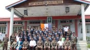 India News | Assam Rifles Conducts National Integration Tour for Cadets of Sainik School Satara