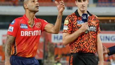 Sports News | IPL 2024: PBKS Win Toss, Elect to Field First Against SRH