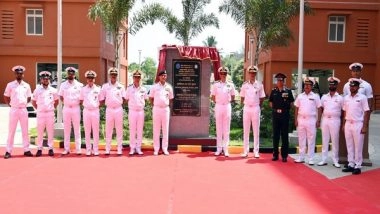 India News | Navy Chief Hari Kumar Inaugurates Naval Pier, Residential Accommodation at Karwar Base