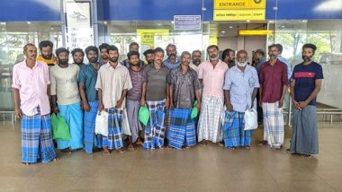 World News | Sri Lanka Repatriates 19 Indian Fishermen, Set to Arrive in Chennai
