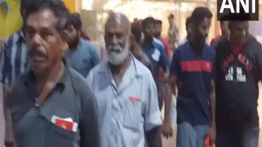 India News | 19 Indian Fishermen Repatriated from Sri Lanka, Reach Chennai