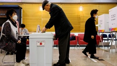 World News | Voting Underway for Parliamentary Elections in South Korea