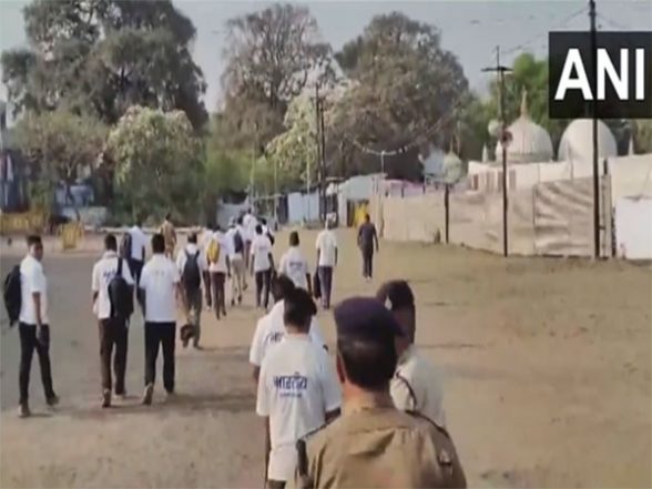 India News | ASI Continues Survey at Bhojshala Complex in Madhya Pradesh's Dhar for 20th Day - Vimarsana News