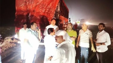 India News | Maharashtra Congress Chief Nana Patole Escapes Unhurt After Truck Rams into His Car in Bhandara