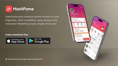 Business News | From Days to Hours: How HashFame is Speeding Up Influencer Marketing