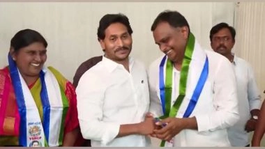 India News | Memantha Siddham Day 12: Key Leaders Join YSRCP in Presence of CM Jagan Mohan Reddy