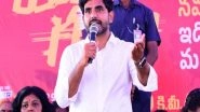 India News | TDP's Nara Lokesh Dares Andhra Pradesh CM for Open Debate on Welfare