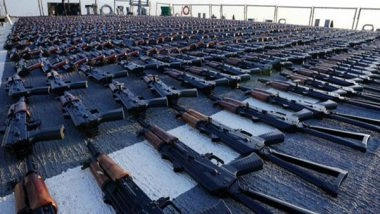 World News | US Transfers Thousands of Seized Weapons, Ammunition to Ukraine
