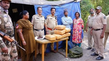 India News | Andhra Pradesh: Police Seize 14 Kg of Cannabis from RTC Bus in Visakhapatnam