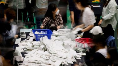 World News | South Korean Opposition Set for Landslide Victory in Parliamentary Elections