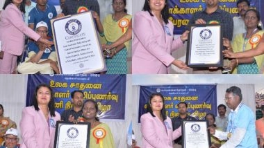 Business News | Elite World Record-Breaking Voter Awareness Rally with Cultural Extravaganza Held in Tenkasi District