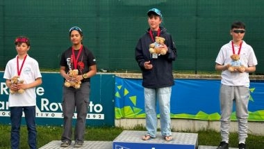 Sports News | OpenSkiff Eurochallenge on Garda Trentino 2024: Young Sailor Anandi Wins Bronze