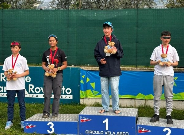 Sports News | OpenSkiff Eurochallenge on Garda Trentino 2024: Young Sailor Anandi Wins Bronze
