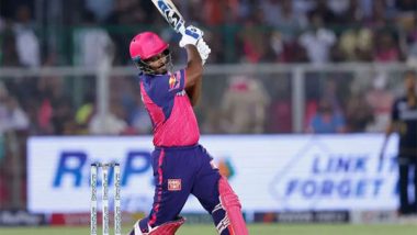 Sports News | Sanju Samson Fined for Rajasthan Royal's Slow Over-rate in Clash Against Gujarat Titans