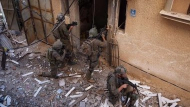 World News | Israeli Forces Target Hamas Sites in Central Gaza