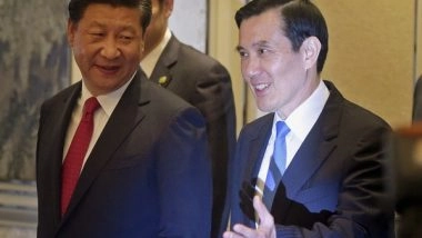 World News | Taiwan Slams Xi Jinping for Meeting with Former President, Says Should Establish Dialogue with Current Govt