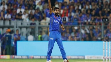 Sports News | IPL 2024: Bumrah's Lethal Spell Leaves RCB Dumbstruck, Helps MI Restrict Bengaluru to 196/8